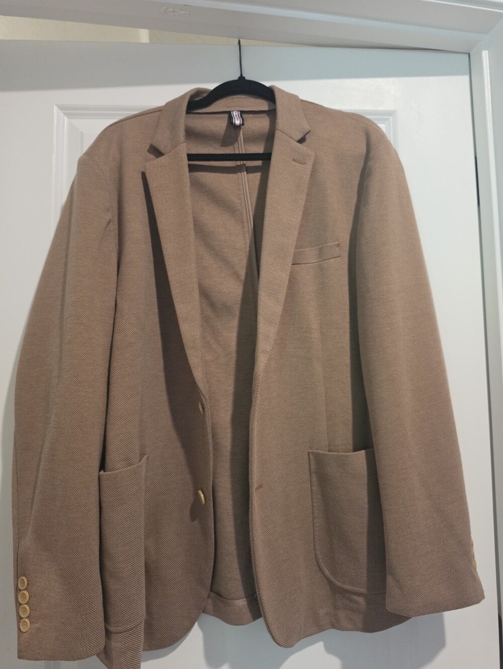 Mens Camel Blazer
